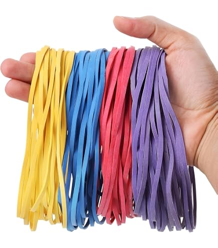 Ca. 170 Colourful Rubber Rings In Various &ndash