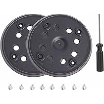 Platorelli Abrasivi 125mm Per Levigatrici Bosch PEX 270 - 2 Pezzi Con Hook E Loop - Foto 8