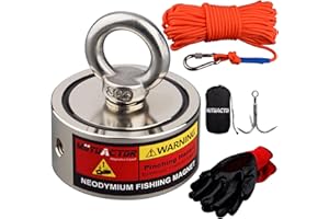 MUTUACTOR W połączeniu z potężnymi magnesami wędkarskimi o sile ciągnącej 320kg