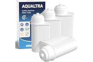 AQUALTRA Filtro Acqua per Macchina da Caffè Compatibile con Serie EQ, EQ3, EQ6, EQ9, EQ500, S700, TCZ7003, TCZ7033, TZ70003 (4 Pezzi)