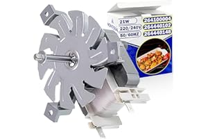 Convection Fan Motor for Oven 21W 220/240V 50/60Hz with the Original Code 264100004 264440102 264440148 for Beko for Blomberg for Leisure C00911430 for Whirlpool - Warranty 10 Years - MONTERAL