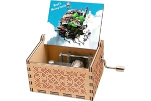 LUTENEY Il Castello errante di Howl Carillon,Melodia Merry Go Round of Life,Il Castello errante di Howl Gadget,Regalo Compleanno Anime