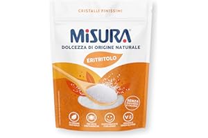 MERISANT Misura Eritritolo Dolcificante in Cristalli Finissimi, Sostitutivo dello Zucchero, 370g