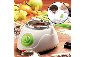 MONSTERZEUG MostroMania Set per Fonduta di Cioccolato con Accessori, Macchina Sciogli-Cioccolato, Cioccolatiera Elettrica per Praline, Accessori da Cucina per Dolci