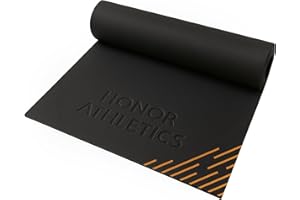 ‎HONOR ATHLETICS Honor Athletics Premium Springseil-Matte – 1/4" starke hochdichte Gummi-Matte | Rutschfeste Oberfläche für Indoor/Outdoor | Langlebige & geruchsfreie Springseil-Unterlage