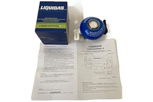 HOMELY REGOLATORE per GPL Solo per bombole Nere LIQUIGAS da 10/15 kg Made in Italy