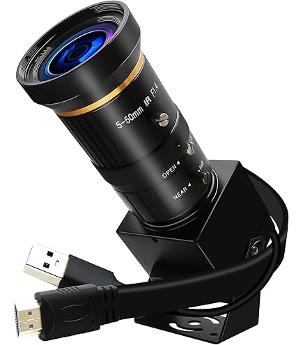IFWATER USB Camera 5Megapixels Autofocus USB Webcam 1944P 60 Degree No Distortion Lens Lightbrun PC Camera Module Plug And Play For Computer Jetson Nano Laptop Raspberry Pi Machine Vision Industrial - View #6