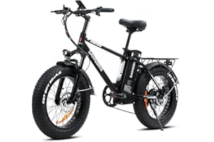 SAMEBIKE XWC05 Bici elettriche per adulti con batteria rimovibile 48V 13AH Mountain Ebike 20x4.0 pollici Fat Tire 7 velocità