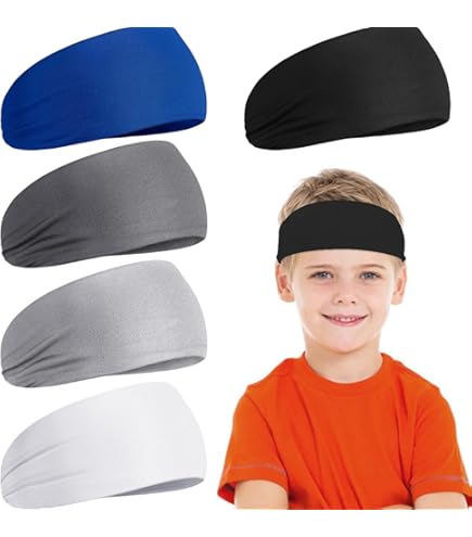 Fascia Sportiva Per Bambini - 2 Pezzi, Assorbente, Elastica, Per Calcio/Basket - Foto 9