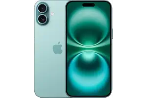 Apple iPhone 16, 128GB, Verde Azulado (Reacondicionado)