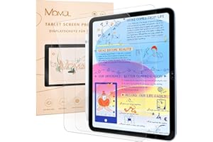 Mamol [2 Piezas] Protector de Pantalla Efecto Papel para iPad 10 Gen Generación 10.9 Pulgadas 2022 & 2025 iPad 11(A16), Protector de Pantalla de PET en Papel Antirreflejo/Antihuellas