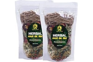 Royal Swag Ayurvedic Herbal Hair Oil Mix 30 g x 2 packs for Healthy Hair Growth Packed with Goodeness of Ayurvedic Natural Dried Herbs For Oil Infusion |Made In India