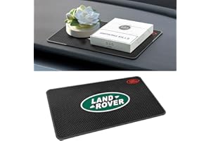 YSHSHNG Car Dashboard Mat,Non-Slip Mat Dash Board Grip Mat for Land Rover Discovery Range Rover Sport Land Cruiser LR2 3 4,Car Dashboard Pad Anti-slide Sticky Mat for Mobile Phones, Keys,7.8x5.1 in