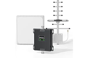 ANYCALL Amplificador Señal Movil para Banda 7/20, Amplifica 3G 4G LTE gsm, Amplificador de Cobertura Movil para Casa/Zonas Rurales/Fábrica/Sótano