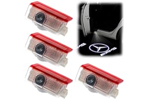 LESEOGYE 4PCS Car Door Projector Lights for Mercedes, Car Welcome LED Light Logo Compatible with AMG
