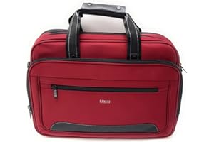 COVERI COLLECTION Borsa da Lavoro Porta Pc 15,6' Borsa Tracolla Uomo Messenger (Bordo')
