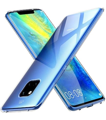 360° Schutz Hülle Für Huawei Mate 20 – Transparente TPU Silikon Komplettschutztasche Mit Displayfolie