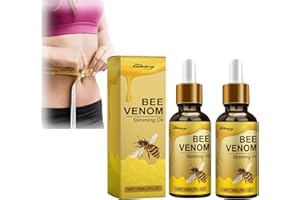SOVTAY Vitaslim Schlankheitsöl, Bee Venom Tropfen Zum Abnehmen,Vita Slim Bee Venom Tropfen Abnehmen, Vitaslim Slimming Oil, Für Männer Und Frauen (2PCS)