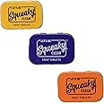 SqueakyClean Hand Made 30 Soap Tablets In Each Tin | Single Wash Hygiene Bar | Office, Travel & Pocket Friendly | Combo Of 3 (Lemon, Lavender And Orange Fragrance), 10 grams
