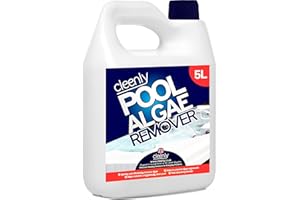 Cleenly Pool Algae Remover - Removes & Prevents the Growth of Green in Water - Super Concentration and Long Lasting 5L