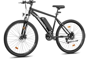 Touroll U1 Vélo Électrique, 26"/29" Vélo Électrique en Montagne pour Adulte, VTT électrique 250 W, Batterie Amovible 13AH, Autonomie 65 km, E-Bike 21 Vitesses