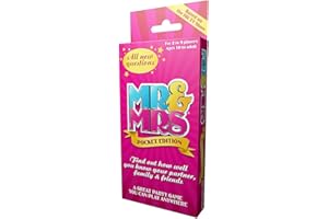 Rascals | Mr & Mrs Pocket Edition | Travel Party Card Game | Ages 10+ | 2-9 Players | Minutes Playing Time