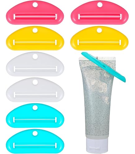 5 Stuks Stevige Metalen Tubeknijpers – Extra Groot (8,5 Cm) – Knijpt Elke Tube Tot De Laatste Druppel Leeg, Voor Tandpasta, Haarverf, Crème En Meer – Herbruikbaar & Anti-slip