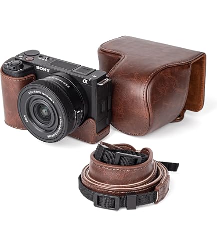 Custodia Protettiva In Silicone Per Sony Alpha ZV-E10 II Con 2