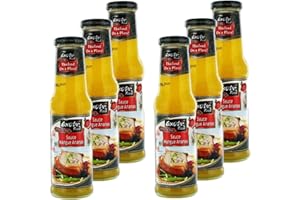 EXOTIC FOOD Lot 6x Sauce ananas-mangue - Bouteille 250ml