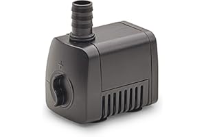 AQUANIQUE Pompe Fontaine FP 450i (420 l/h) - Pompe pour Fontaine d'intérieur avec 1,5m de câble/Pompe pour bassin d'ornement, bassin d'eau, Fontaine décorative/Pompe pour Aquarium