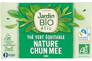 Jardin BiO étic - Thé Vert Nature Doux 40 g