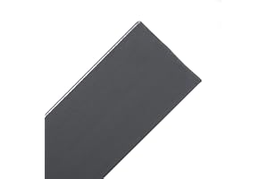 FENSTER-HAMMER Fensterleiste RAL 7016 anthrazitgrau-glatt 30 mm breit 6m lang Flachleiste Abdeckleiste Dekor Leiste farbig