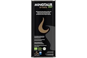 Minotaur of Crete | Huile d'olive de Crète BIO extra vierge de première qualité | Extraite à froid | Bidon de 5 litres (5 L)