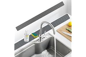 CHAOTEMAI Accesorios Cocina Alfombra Escurreplatos Fast Drying Mat para Fregadero de Silicona de Grifo Cocina Protector Salpicaduras Silica Gel,para Encimera Cocina Baño Restaurante Bandeja
