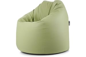 extroitaly POUF mod.TERA (LIME) POLTRONA MORBIDO Mis: 78x78 H.93 cm SFODERABILE RIEMPITA CON SFERE DI POLISTIROLO ADATTABILE AD OGNI SEDUTA
