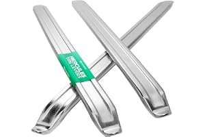 MOOVMOOV Däckjärn Hercules - 30 cm Förstärkt Stål - Set om 3 - Dubbel Ergonomisk Ände - Motorcykel, Scooter, ATV, Skottkärra