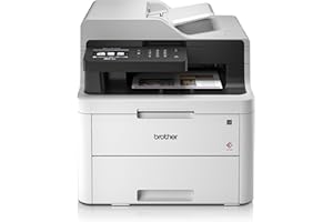 Brother MFC-L3710CW - Stampante multifunzione laser 4 in 1, colore silenzioso 45 dB, memoria 512 MB Airprint, WiFi