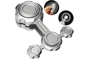 LNCOJOLM Metall Fidget Spinner Ostereierfüller für Kinder Erwachsene, Fidget Spielzeug Hand Finger Gyro, Cool Gadget Spielzeug Geburtstagsgeschenk, Schreibtisch Spielzeug für Anti-Angst halten Muschel Fokus