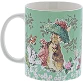 Enesco Beatrix Potter Fig&uuml;r Benjamin Bunny Bardak, &Ccedil;ok Renkli (Yeşil), Tek Boy