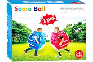 ZHUYNXIR 2 PC Sumo balls for kids, Bumper balls for Kids, kid sumo Balls, Sumo game ball for kid outdoor team gaming play for 3+ ages