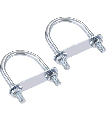 4 Bulloni AU In Acciaio Zincato Per Rimorchio Barca - 1/2" DX - Foto 10