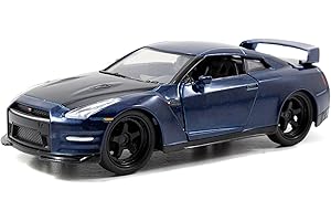 Jada Modèle réduit en métal : Voiture Fast & Furious 1/32 : Brian's Nissan GT-R (R35)