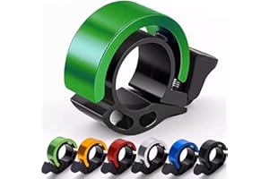 LIPENS Bicycle Bells Fits 2.2cm/0.87in Bike Handle, Small Bike Bell for Kids and Adults, 90db Bicycle Bell With Loud Crisp Clear Sound, Alloy Bike Bells for Road Mountain Bikes Scooter