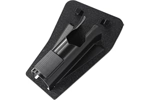 Lyreh Étui Hanche Canne Pêche Coulissant, Support Canne Pêche Portable Mains Libres avec Poches Cachées Ceinture Tirage Rapide Équipement Réglable Accessoires pour à Mouche et Bord l'Eau