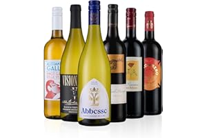 LAITHWAITES WINE Laithwaites Customer Favourites Red and White Wine Selection - Case of 6 Mixed Bottles (75cl) - Black Stump Durif Shiraz, El Bombero, Abbesse Sauvignon Blanc & More