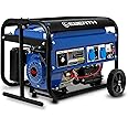 EBERTH 3000 Watt Generatore di corrente portatile Gruppo elettrogeno avviamento elettrico 6,5 CV Motore a benzina 4T, Monofas