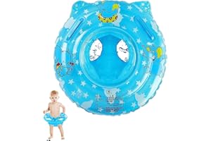 TAEKOOKI Bouée Bébé, Anneau de Natation pour bébé, Bouee Piscine Bebe, Bague de Natation pour bébé Flottant avec siège, Flotteur de Piscine Convient aux bébés de 6 à 36 Mois（A）
