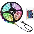 ECASA™ LED RGB Lights for TV Led Backlight, 15 ft LED Strip Lights for 32-65inch TV Lights Behind, USB Powered TV Led Backlight with Remote Control,TV Led Backlight Kit for Flat Screen TV PC