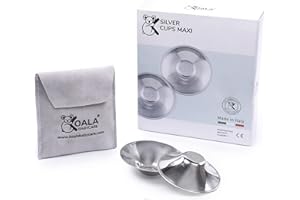 Koala Babycare srebrne nakładki