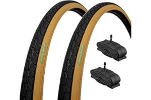 ECOVELO 2 COVERS BLACK PARA 700 X 35 C + ROOMS AMERICA TYRE 28 1 5/8 3/8 CITYBIKE STREET TREKKING BIKE